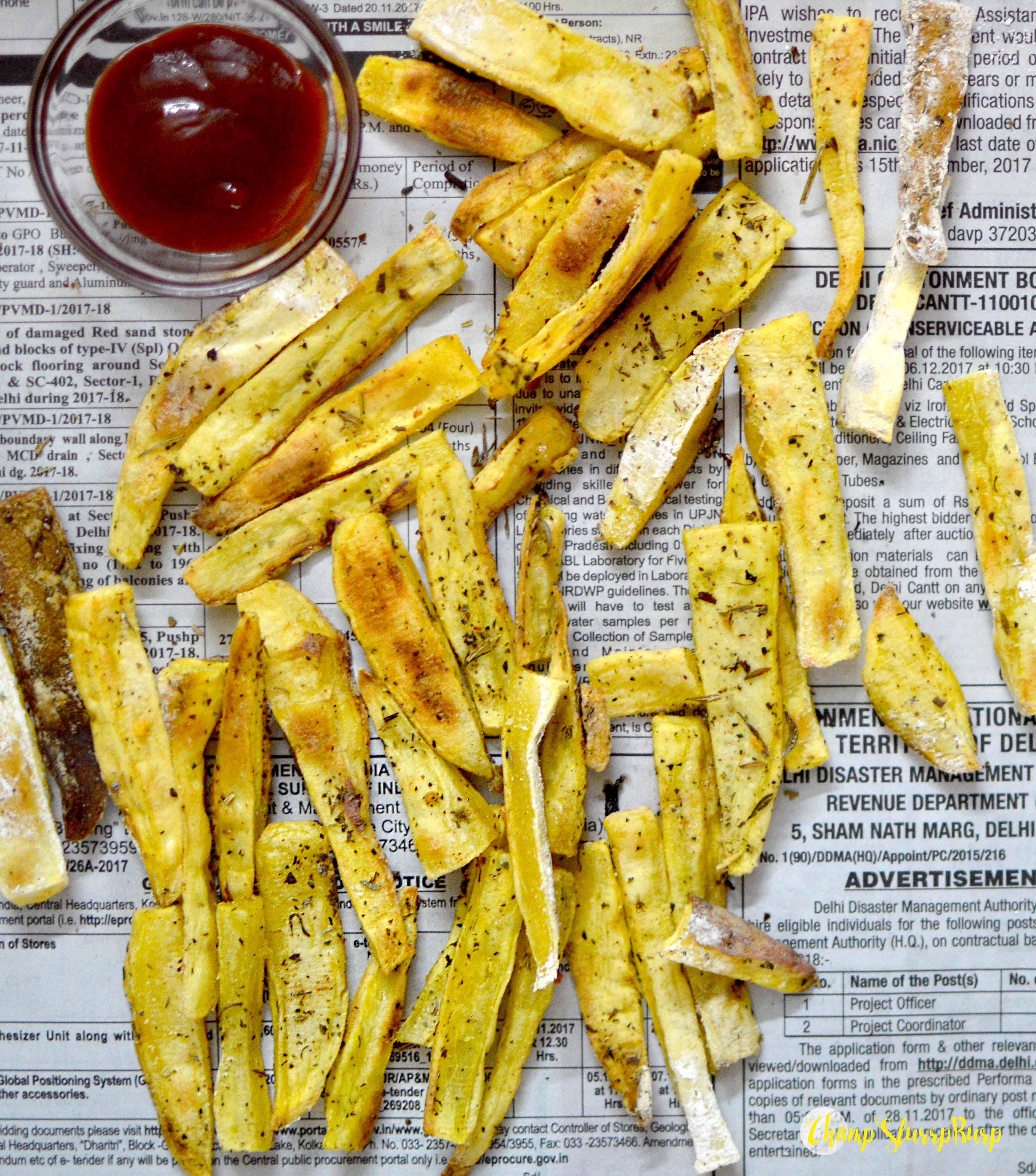 Sweet potato fries (3)